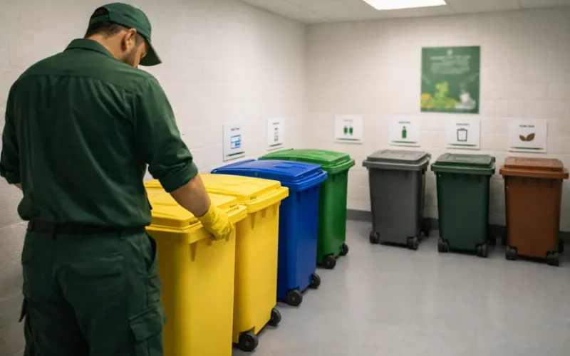 Gestion des déchets dans les résidences du 20e arrondissement